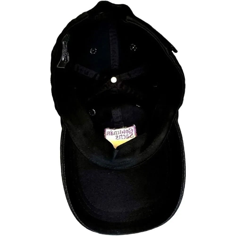 Goldman Sachs VINTAGE Ouray Sportswear Retro Black Purple Embroidered Hat Cap.